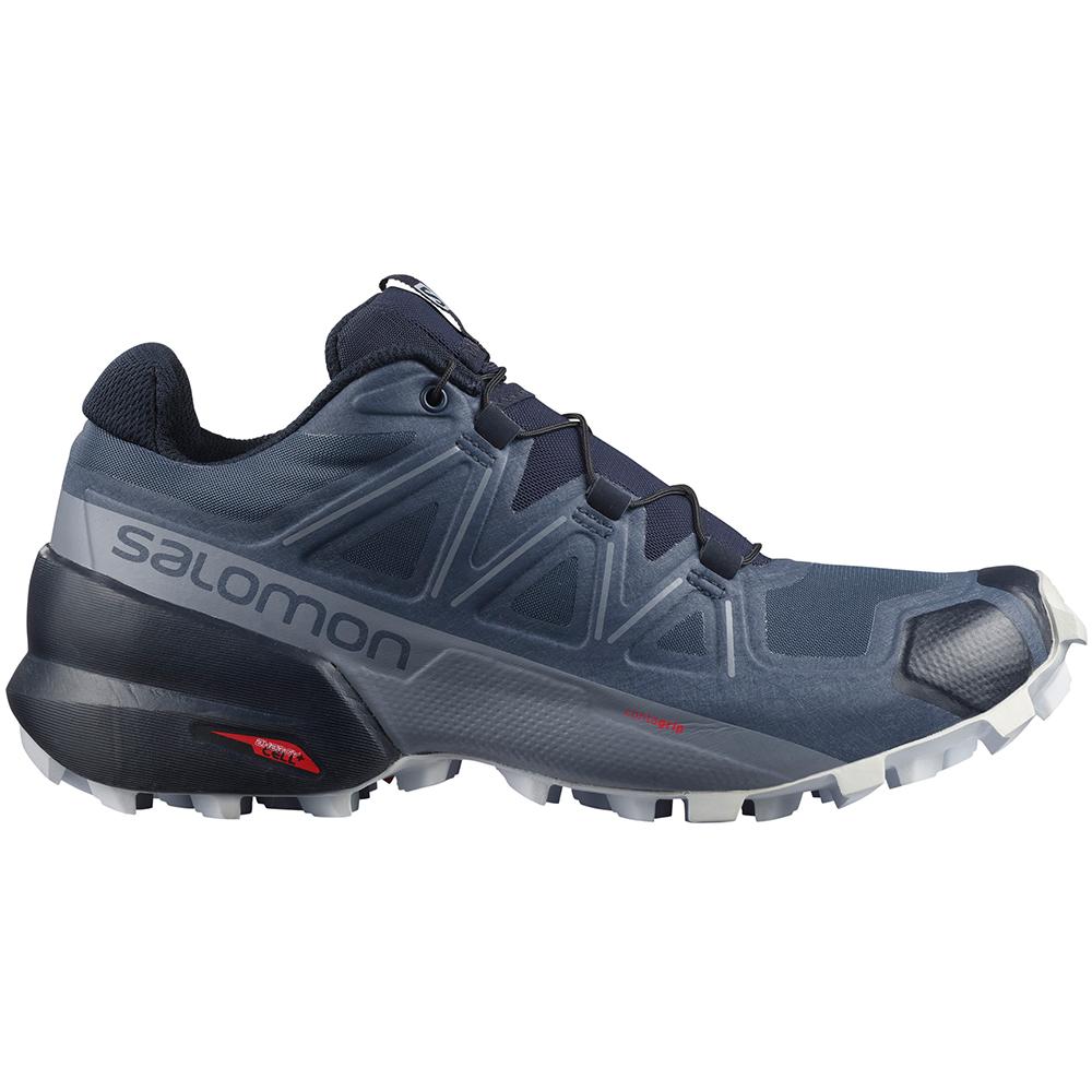 Chaussures De Trail Running Salomon Femme Bleu - Salomon SPEEDCROSS 5 W - France (6809-NTACB)